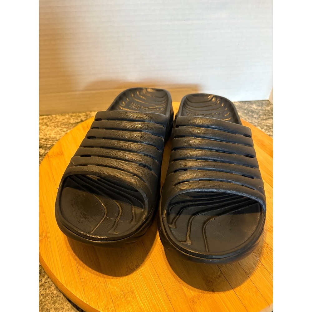 Hoka One One Ora Recovery Slide 2 Mens Black Athletic Sandals M12 1099673